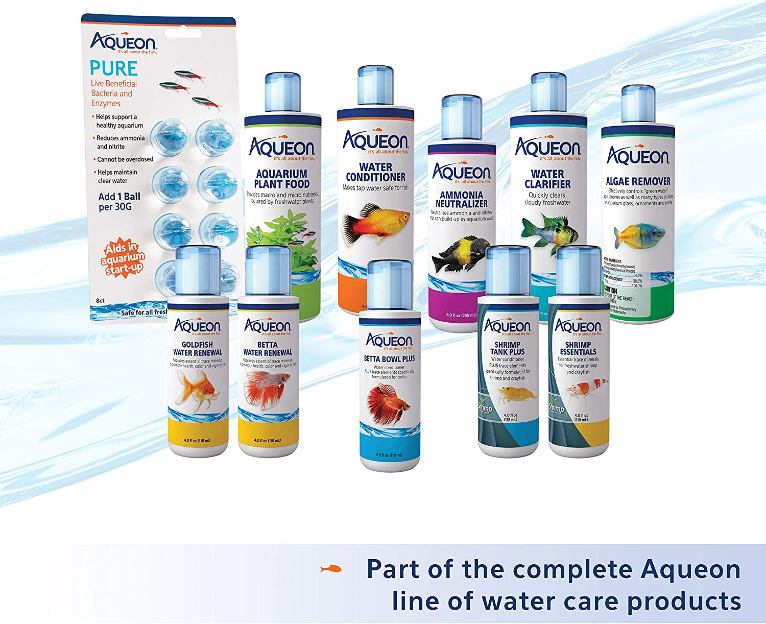 Aquarium Water Conditioner Bottle